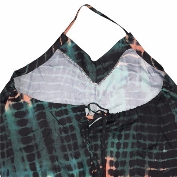 Halter Long Tye Die Dress - Picture 9 of 11